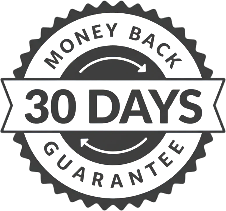 30 Day Money Back Guarantee