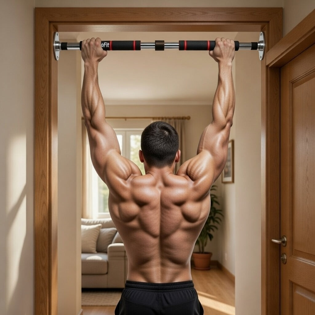 Telescopic Pull-Up Bar for Doorway – Complete Home Workout